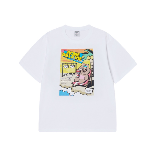 Áo thun ADLV seaside resort opanchu usagi trắng