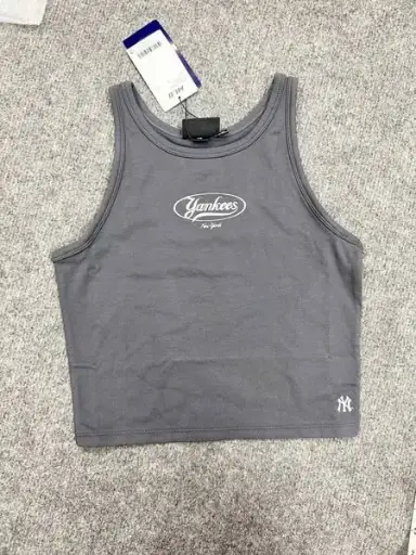 Áo Ba Lỗ nữ MLB Vintage Graphic Slim NEW YORK YANKEES xám 3FTKN0143-50CGS